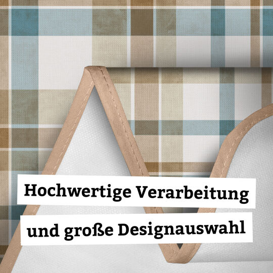 Tischdecke Manhattan Borneo blau image number null